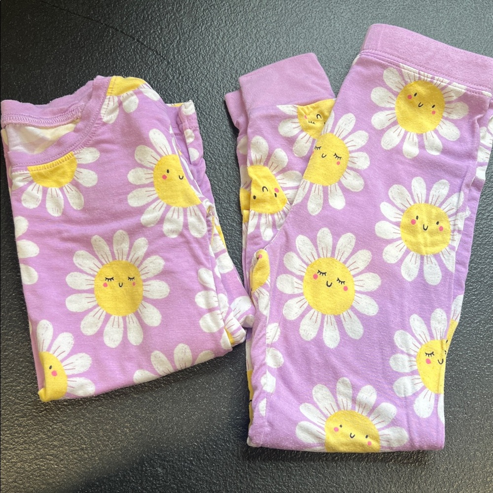 Little Sleepies Flower Power 3T long sleeve pj set